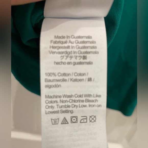 New! J crew crewcuts girls teal long sleeve top size 8 - Picture 5 of 5